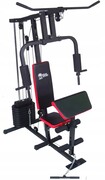 Viking Choice Krachtstation - Home gym - met 45 kg gewicht - zwart-rood