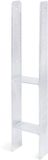 GAH Alberts H-paalhouder Lichte Breedte 91 mm Metaal/Staal Zilver