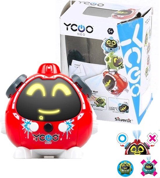 Silverlit Robot Quizzie rood