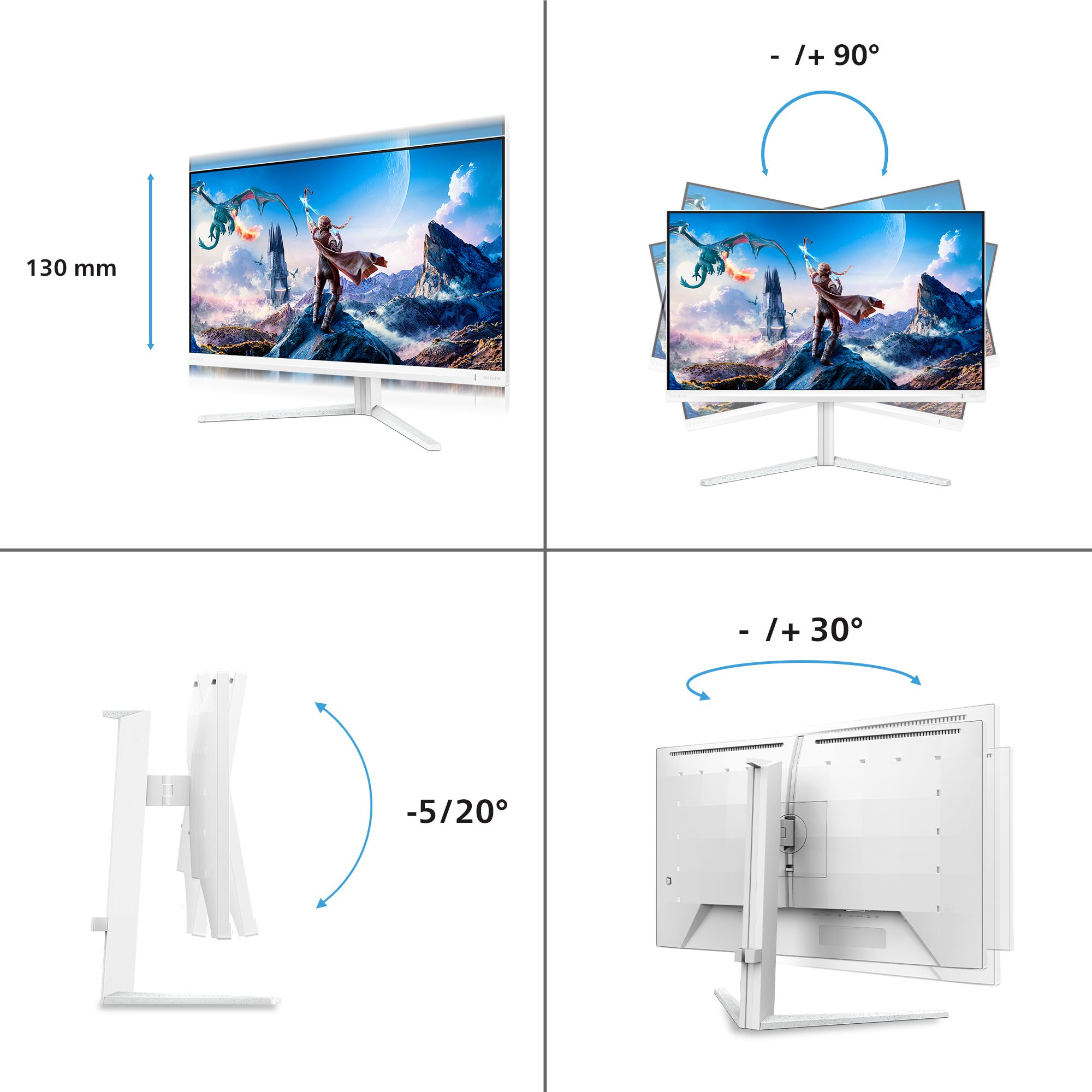 Philips Evnia 27M2N5901A 27-inch 4K Ultra HD Gaming Monitor