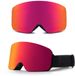 Lumehelbed Handels GmbH Masque de ski – Bio-Frame - R-Strap - UV400 - Masque de ski unisexe avec double couche antibuée