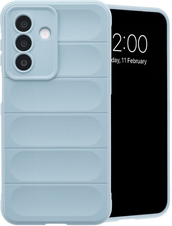 imoshion EasyGrip Backcover - Geschikt voor Samsung Galaxy A27 (5G) - Lichtblauw