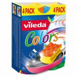 Vileda Schuursponzen Colors - 5 x 4 stuks - Voordeelverpakking