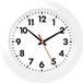 EUROTIME 80511-00 Wandklok Kwarts 30.5 cm Wit