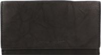 Greenburry Basic Portemonnee RFID Leer 17 cm - Dames - Horizontaal - black