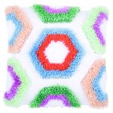 Vervaco Knoop kettingsteekkussen kit Hexagon pattern - PN-0175326