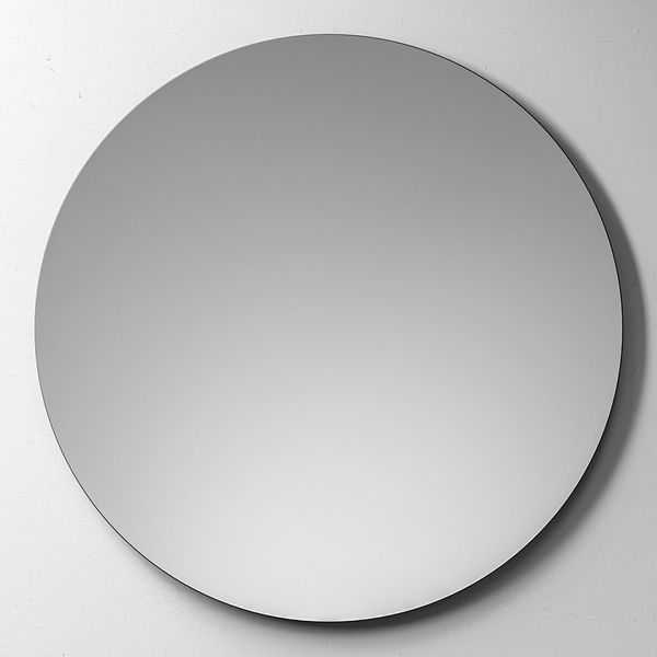 Saniclass Eclipse Spiegel - 120x120cm - Geborsteld Aluminium - Met Verlichting