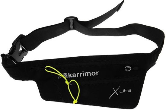 Karrimor Hardloopriem - Runningbelt voor audio - Zwart