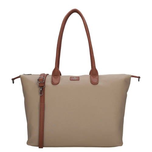 Charm London Buckingham Palace Laptoptas 15,6 inch - Werk - School - Business - Laptopvak - Taupe