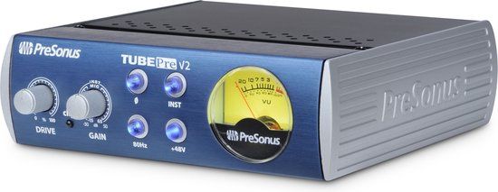 Presonus TubePre V2 1-kanaal Tube MicPre - Studio preamps