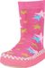 Playshoes Soksloffen Sterren Roze Maat: 23-26