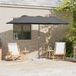 Maison Exclusive - Parasol de jardin, 370 x 197 x 239 cm, polyester et aluminium