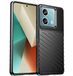 Thunder Armor Flexibele Gel Case voor Xiaomi Redmi Note 13 5G, Zwart