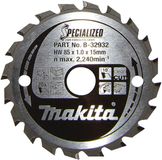 Makita B-32932 Hardmetaal-cirkelzaagblad 85 x 15 x 0.7 mm