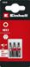 Originele Einhell Standaard Bits, 3-delig, 25 mm, Hex 3