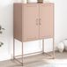 Maison Exclusive - meuble TV, blanc, 100,5 x 39 x 60,5 cm, acier