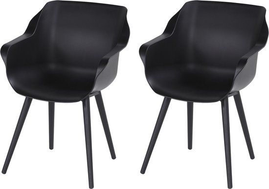 Hartman Sophie Armchair - Black - Set of 2