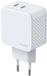 Bigben Connected, Oplader 45W 2x USB-C Power Delivery GaN Ultrasnel, Wit