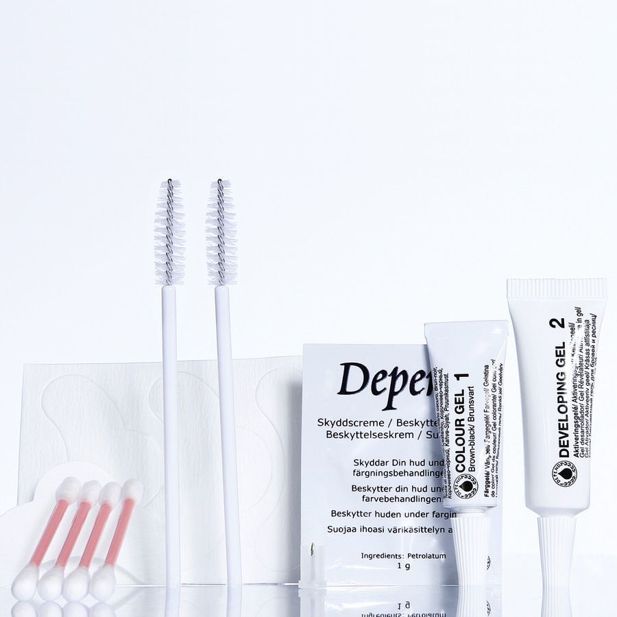 Depend Black Perfect Eye Lash & Eyebrow Colour Wenkbrauwverf - 7391715049044