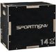 StarTech Plyobox - Sprongdoos - Robuust - Beukenhout - Geschikt voor cardio-training - 40,5 x 35,5 cm - Zwart