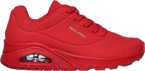 SKECHERS - Uno Stand On Air - Dames - Sneakers - Rood