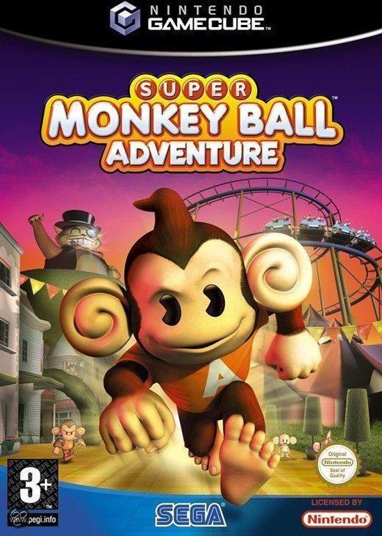 Merkloos Super Monkey Ball Adventure Game Cube
