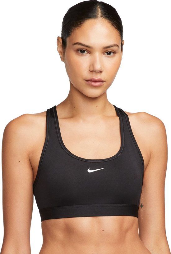 Nike W NK DF SWSH LGT SPT BRA - Dames Sportbeha - Zwart - Maat L