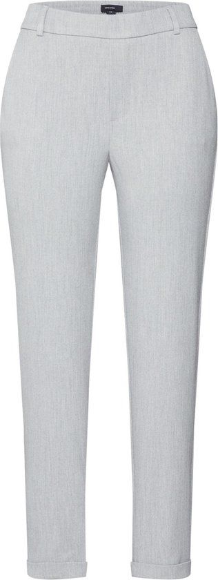 Vero Moda Vmmaya Loose Fit Broek - Light Grey Melange - Dames - Maat W28 X L34