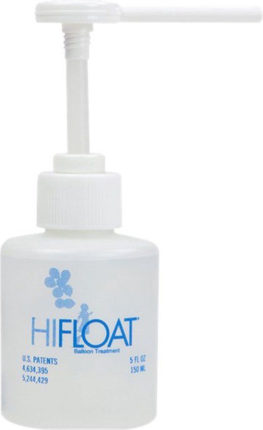 Coppens Ultra Hi-Float met pomp (150ml) - voor helium ballonnen - tot 25x langer zweven