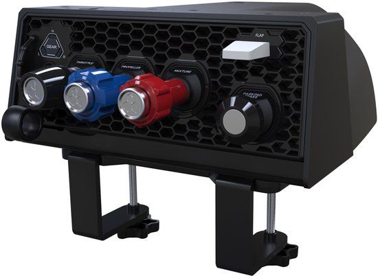 Lexip Honeycomb Sierra TPM Module - Throttlebediening voor vliegtuigen zoals Cessna 172 - Trimwiel & LED