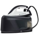 Homcom Strijkcentrum 2800 W 100 G/Min Eco-functie Dubbellaags keramische zool Anti-kalk verwijderbare tank 2 L Blauw