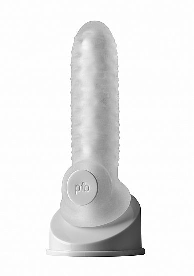 PerfectFitBrand Fat Boy Checker Box Sheath 5,5 Inch - clear - transparant - siliconen