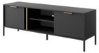 3xE living meuble TV anthracite 153 cm