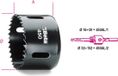 Bèta 450 121mm Gatzaag, HSS, Bimetaal