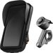 Lampa Optiline Support téléphone étanche pour moto fixation guidon avec libération rapide et adaptateur caméra d'action incl. anti-vibration