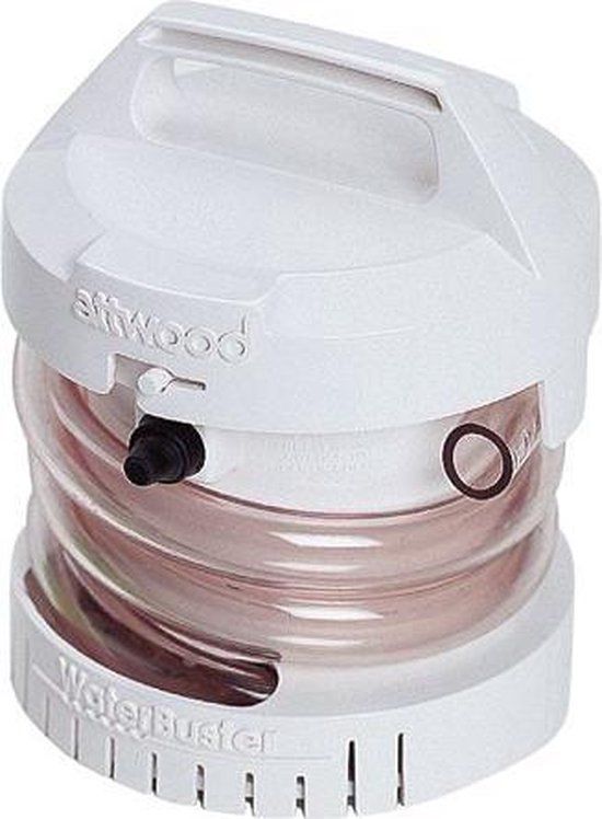 Attwood Lenspomp op batterijen - Draadloos - Wit - Kunststof