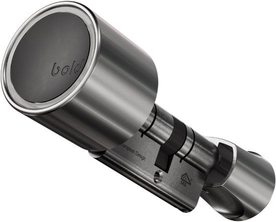 Bold Security Technology BV Bold Elite SX-35 Smart Cilinderslot - RVS - Zilver - SKG***