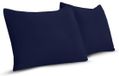 Merkloos BeiJingLiangPinJiaZuoKeJiWenHuaFaZhanYouXianGongSi Set van 2 Zachte Kussenslopen 100% Egyptisch Katoen - 200 Draaddichtheid - Marineblauw