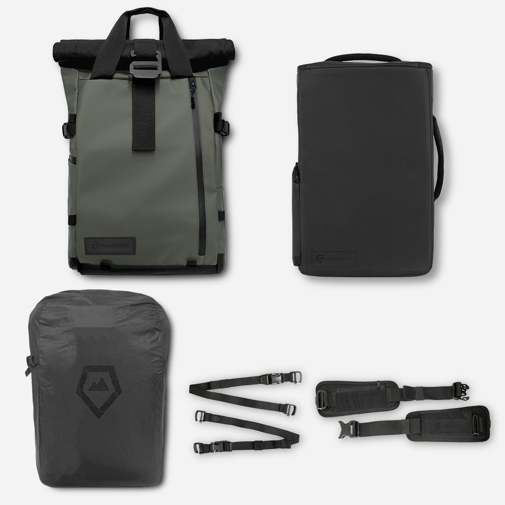 WANDRD THE PRVKE 21-Liter Green Photo Bundel V3