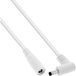 InLine 26955O Cordon d'alimentation Blanc 1 m DC 4.0 x 1.7 mm