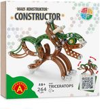 Constructor Alexander Toys Constructieset Dino Triceratops - Metaal