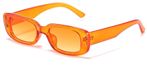 Omgoods - Retro Rechthoekige Zonnebril met UV400 Bescherming