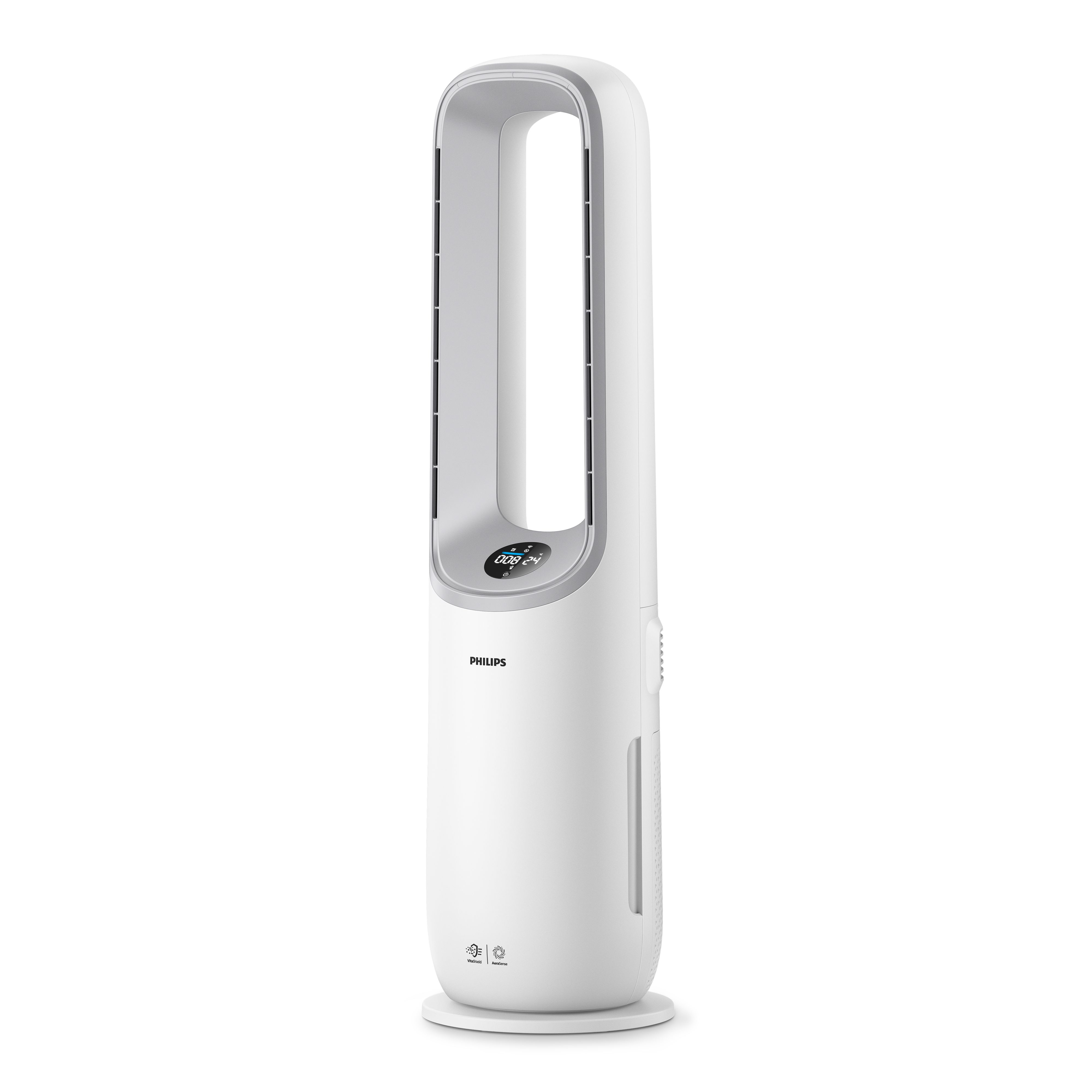 Philips Air Performer 7000 Series 2-in-1 Air Purifier & Fan - AMF765/10 - Up to 70m2 - HEPA Filter - App Connected - White