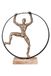Casablanca Decoratieve Figuur Sculptuur XXL - Aluminium Hout - Brons Zwart - 45 cm