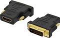 Ewent Adaptateur DVI-D (Single link) vers HDMI Mâle Noir