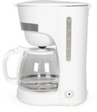 LIVOO Elektrisch koffiezetapparaat DOD200W - 750W - 1,25L - 10 tot 12 kopjes - Wit