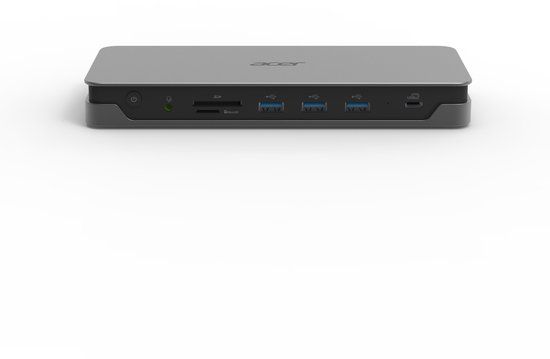 Acer USB Type-C Dock - laptop dockingstation - Grijs