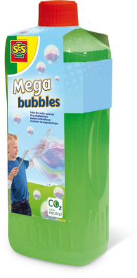 SES Mega Bubbles Refill - 750 ml - Soap Bubble Solution - Ages 5+