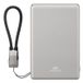 Rivacase VA2616 powerbank Lithium-Polymeer (LiPo) 5000 mAh Draadloos opladen Zilver