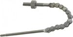 Sturmey Archer TOM controlestift sprinter 145 mm zilver/rood